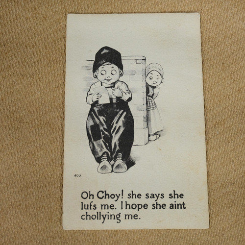 Original vintage postcard - vintage,