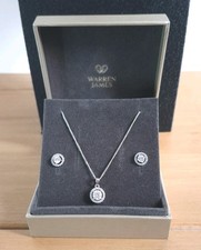 Warren James Halo 925 Silver