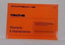 1977 Porsche 924 Warranty and