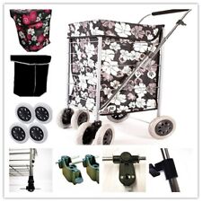 Shopping Trolley Replacement and Spare Wheels Bags Double Axle Fittings UK Sell