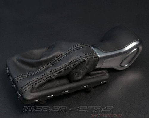 Line leather shifter handle - shifter,