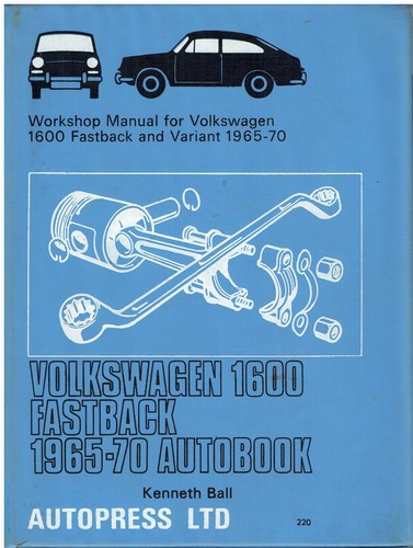 Type 1600 fastback - vw,
