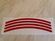 Coloured Wheel rim/trim decals 18-28" wheels bike car van taxi lorry moped RV