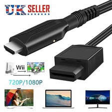 WII to HDMI Cable Converter Full HD 1080P WII to HDMI Wii 2 HDMI Converter UK`