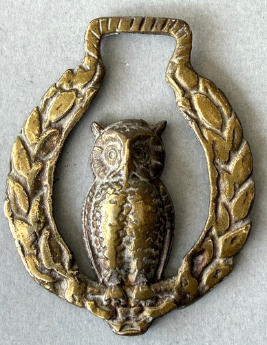 Vintage brass horse - horse,