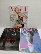 3 x UK VOGUE magazines ....Selling Together