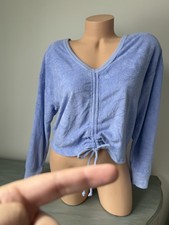Aerie Crop Top XS Terry Towel