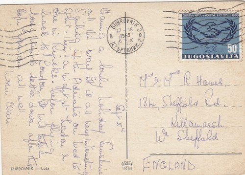 Postcard genealogy mrs - postcard, &