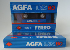 2 x AGFA LNX 60 Blank Audio