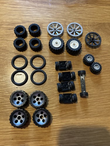 Lego joblot wheels tyres - joblot,