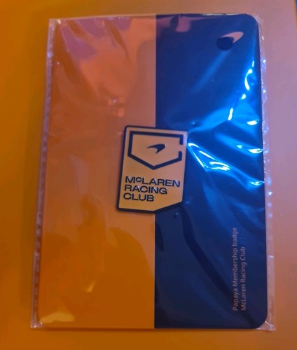 Mclaren racing club - racing, pin