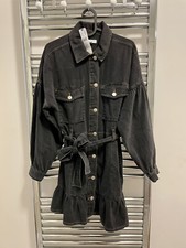 TOP SHOP  Brand New ladies denim long sleeve dress Size 10 (Bought £49.99)