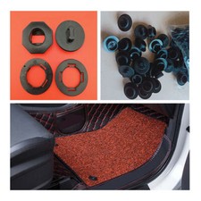 20x Double Deck Push-Button For Car mats Non-slip screws Carpet buckle