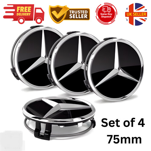Black mercedes benz - benz, alloy