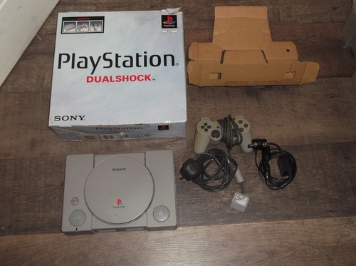 Fully boxed sony playstation - sony, 1