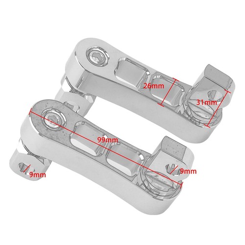Motorcycle passenger footpegs - passenger,