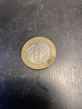 SUPER RARE 2003 £2 DNA DOUBLE HELIX TWO POUND COIN CIRCULATED GREAT CONDITION