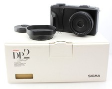 boxed Sigma DP2 Merrill 44.3MP Foveon X3 Sensor Digital Camera - 30mm F/2.8 lens