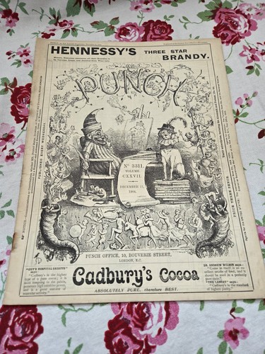Antique punch magazine 3311 - magazine,