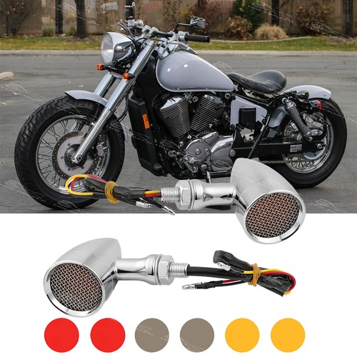 Motorcycle 15led bullet amber - bullet,