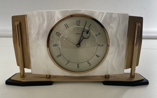 Metamec vintage mantle clock - metamec,
