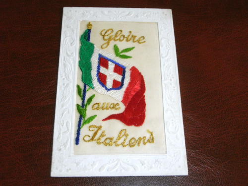 Original wwi embroidered silk - original,