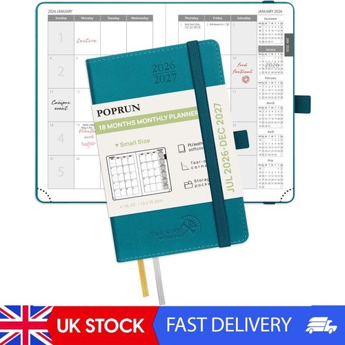 View pocket diary 2026 2027 - view, 2026-2027