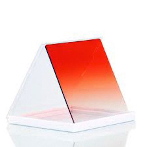 Coloured gradual red - gradual, filter