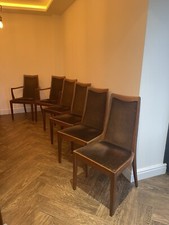 A Lovely Set Of Six Mid Century G Plan Chairs From A Design By Lesley Dandy. 