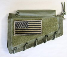 Green cheek rest patriot - green,