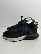 Kids Nike Air Max 2090 Trainers Size Uk 3.5 Black And White Junior