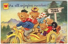 TEDDY BEARS, MOTORCYCLE AND