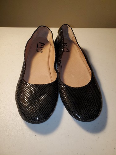 French sole zeppa - fs/ny, black
