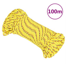 Boat Rope Yellow 5mm 100m