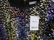 NEXT BNWT Black Pink Blue