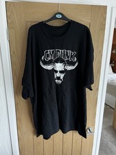 CM PUNK 3XL DANZIG STYLE T-SHIRT WWE AEW