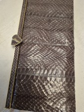 Ladies genuine snakeskin