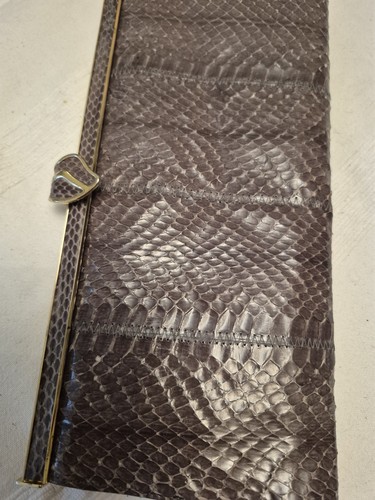 Ladies genuine snakeskin
