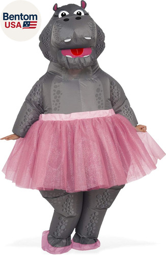 Hippo inflatable costume - hippo,