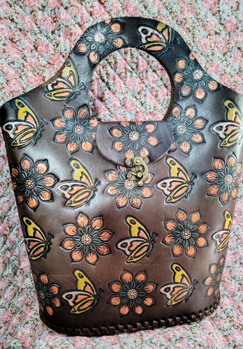 Mexican hand tooled leather - mexican,