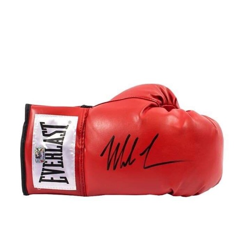 Mike tyson signed boxing - tyson, glove