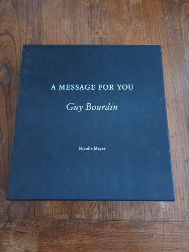 Guy bourdin message for you - guy, a