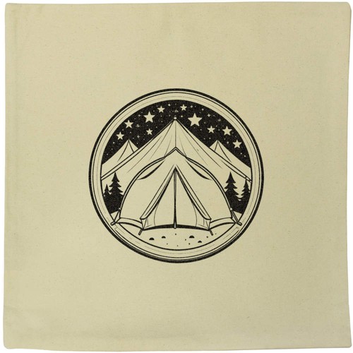 Tent under stars - 'tent, stars'