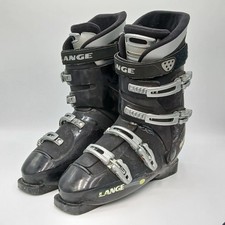Lange Echo 4 Ski Boots Size UK11.5 Mens Black Silver FLT-FPL