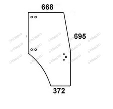For SAME DORADO DOOR GLASS