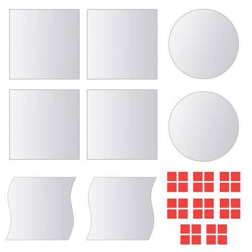 Mirror tiles multi shape - 8x,