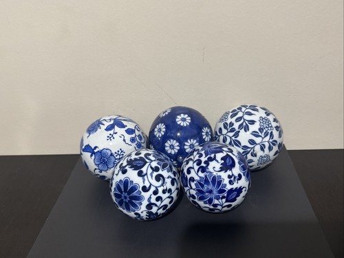 Set cobalt blue and white - blue,