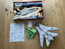 GI Joe Action Force Skystriker XP-14F Combat Jet 1986 original box incomplete