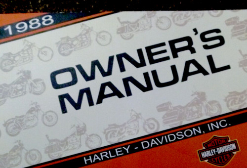 1988 harley davidson - harley, low