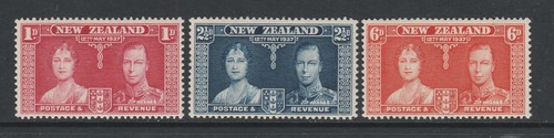 New zealand 1937 - zealand, coronation